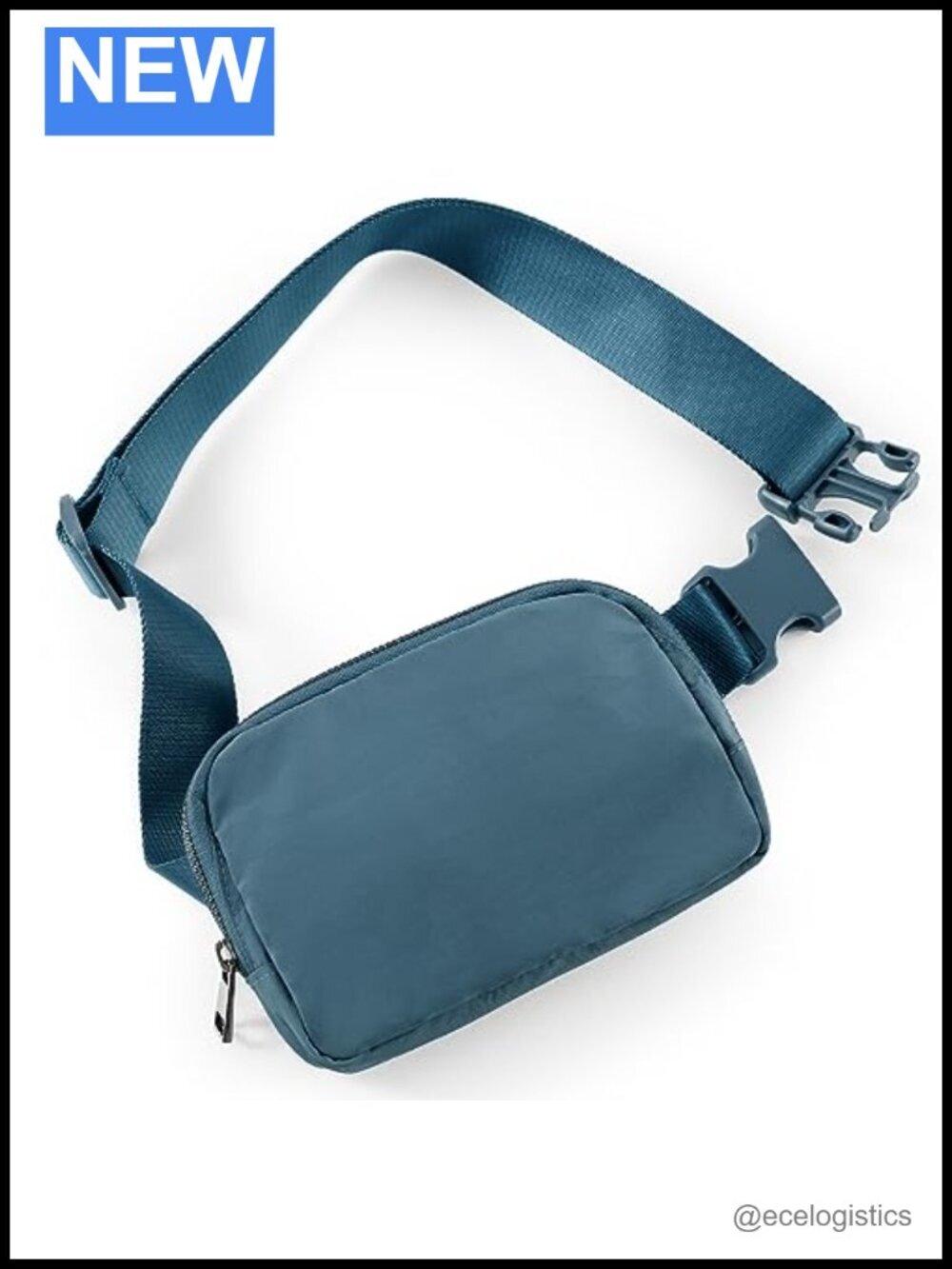 Unisex Mini Belt Bag with Adjustable Strap for Workout Running Travel